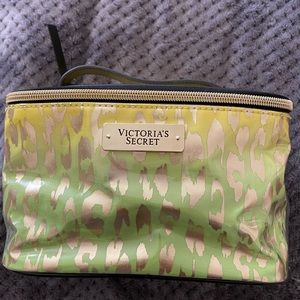 Victorias Secret Leopard Cosmetic Train Case